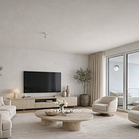 Möblierungsvorschlag Wohnzimmer KI generiert