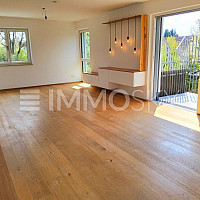 stilvoller Wohnraum mit Panoramaverglasung!