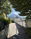 Zugang mit Blick auf Gaisberg