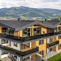 KITZIMMO-Terrassenwohnung in exklusivem Neubau am Fuße des Sonnbergs - Immobilien Kirchberg.