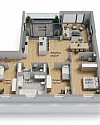 KI Aufbereitung des Grundrisses der Top 36