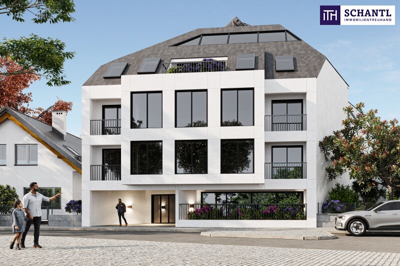 Fassade, Haupteingang, Visualisierung