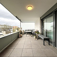 Überdachte Terrasse