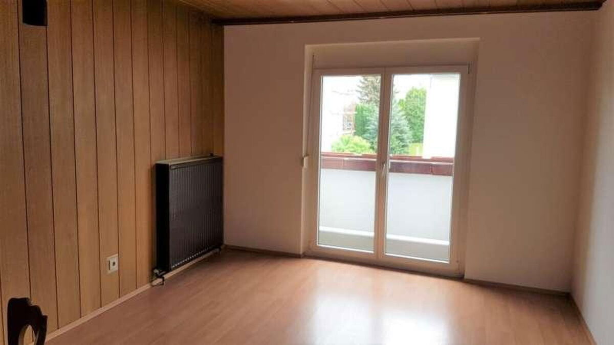 Wohnzimmerblick auf Loggia