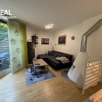 Wohnraum mit Gartenzugang