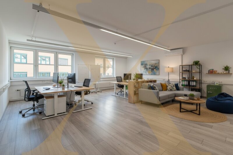 Büro I | Visualisierung ? Einrichtung mittels KI ergänzt