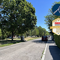 Herrlicher Grünblick - Wlassakstraße
