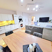 Essnische mit offener Küche