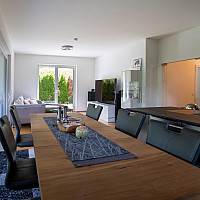 Wohn- Ess- Küchenzimmer