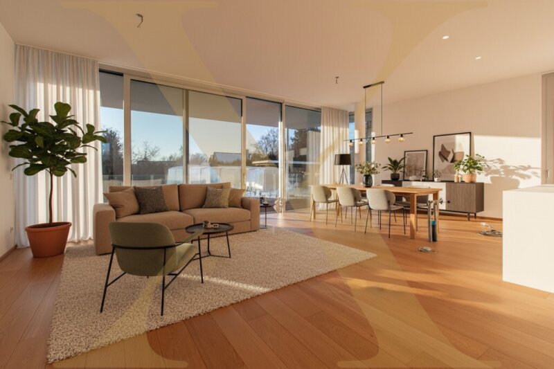 Wohn- & Essbereich I | KI-Visualisierung