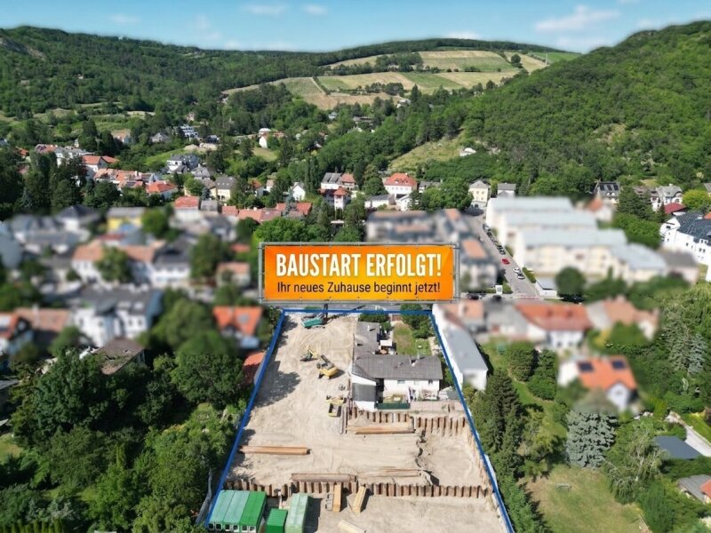 Vogelperspektive Bauplatz