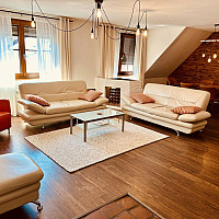 Wohnzimmer mit Essbereich