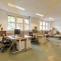 Büro I | Visualisierung ? Einrichtung mittels KI ergänzt