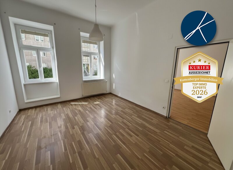 zwei sonnige Zimmer im Erdgeschoss