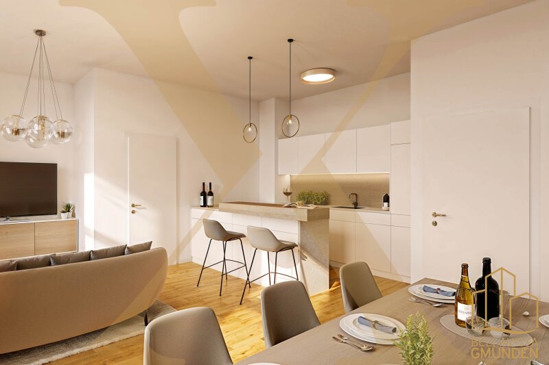 Visualisierung - Wohn-/Essbereich