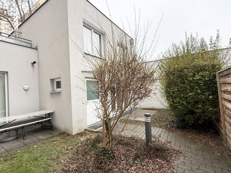 Hausansicht vom Innenhof her