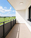 Balkon leer