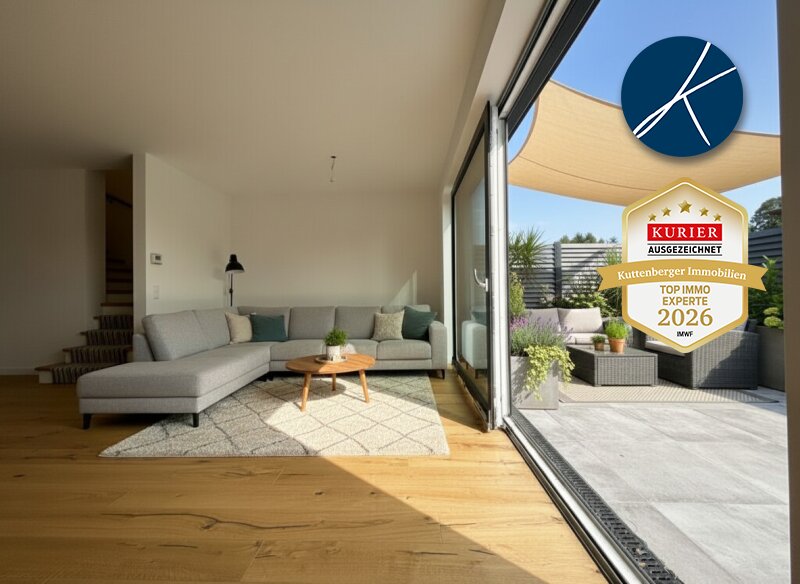 KI-generierter Gestaltungsvorschlag (Möblierung nicht enthalten)