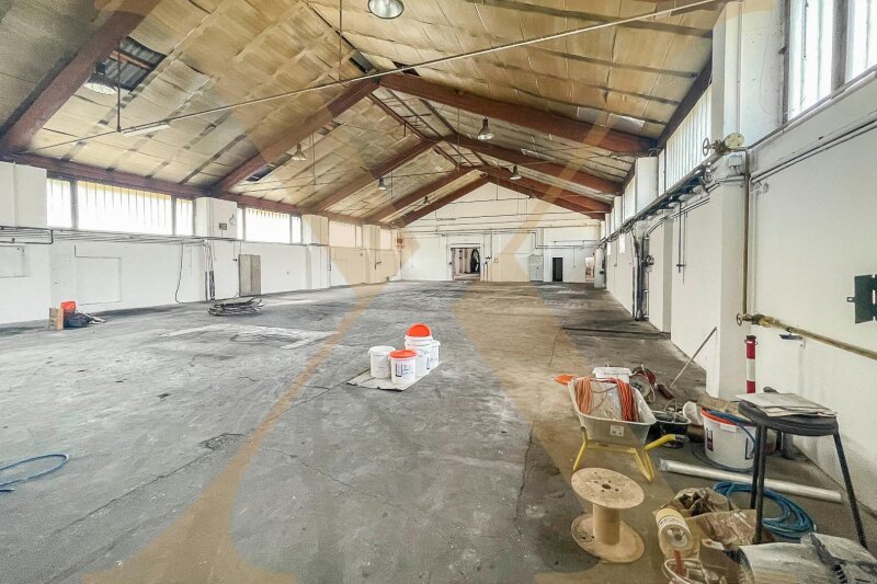 Innenansicht Lagerhalle 1