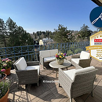 Süd-West Terrasse 16 m²