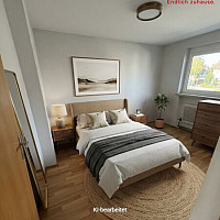 KI generiertes Schlafzimmer