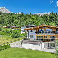 KITZIMMO-Neubauvilla in sonniger Top-Ruhelage kaufen - Immobilien Ellmau am Wilden Kaiser.