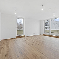 Färber² | Wohnraum und Küche