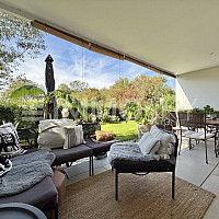 überdachte Terrasse