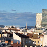 Von Terrasse auf Stefansdom