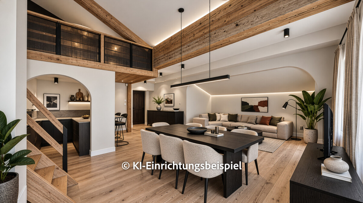 KITZIMMO-Dachgeschosswohnung mit schönem Ausblick kaufen - Immobilien Jochberg.