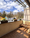 Loggia mit Ausblick