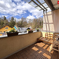 Loggia mit Ausblick