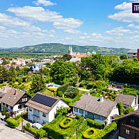 Umgebung, Blick auf Stift Klosterneuburg