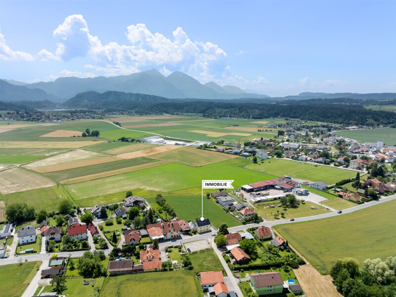 Tolles und schönes 150m² Einfamilienhaus mit Garage und Nebengebäude in Eberndorf