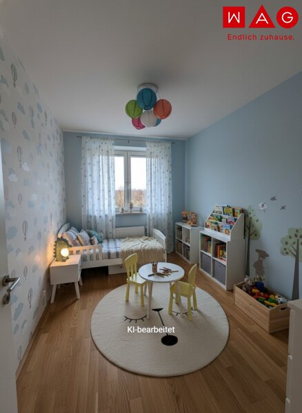 KI generiertes Kinderzimmer