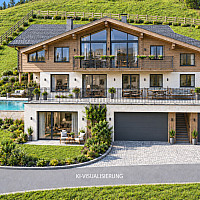 KITZIMMO-Landhaus mit Weitblick in sonniger Ruhelage - Immobilien Kirchberg kaufen.