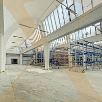 Innenansicht Lagerhalle I