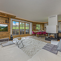 KITZIMMO-Penthouse in sonniger Ruhelage am Fuße des Wilden Kaiser - Immobilien Going.