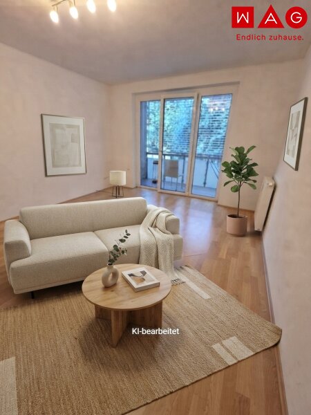 Wohnzimmer Beispiel KI