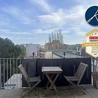 Teil der Terrasse