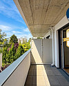 Balkon mit Innenhofblick