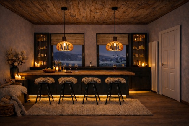 Visualisierung Küche Apartment Erdgeschoss