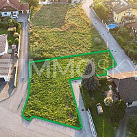 Grundstück Fläche Vogelperspektive