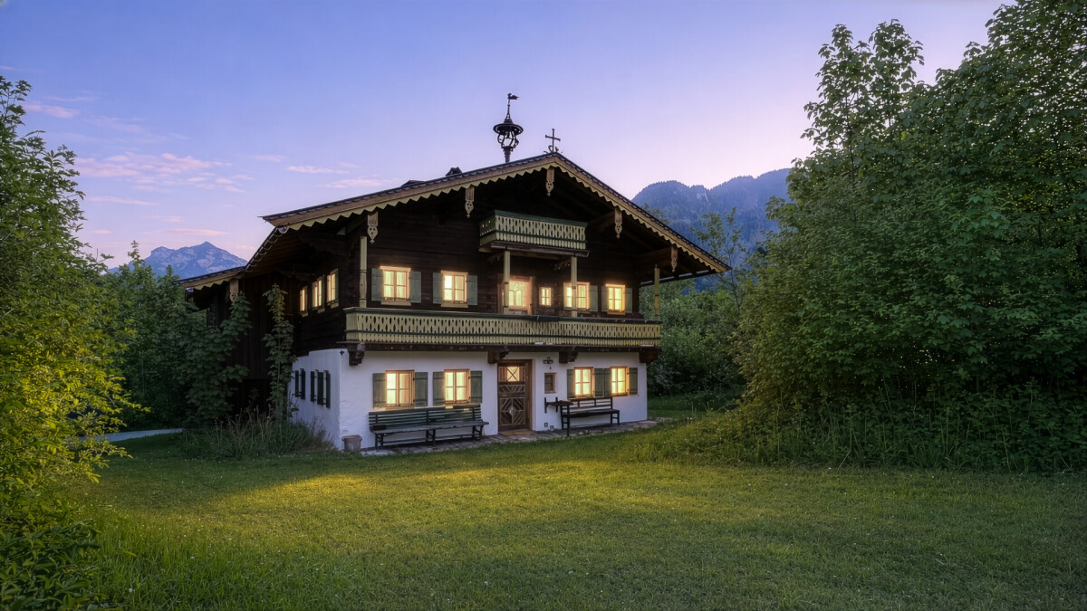 KITZIMMO-Historisches Bauernhaus in traumhafter Lage kaufen - Immobilien Erpfendorf.
