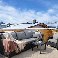 Sonne auf der Terrasse