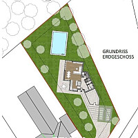 Planbeispiel Einfamilienhaus EG