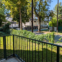Ausblick Balkon