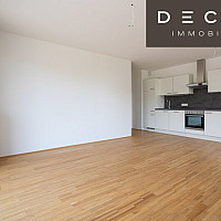 Wohnzimmer mit Küche