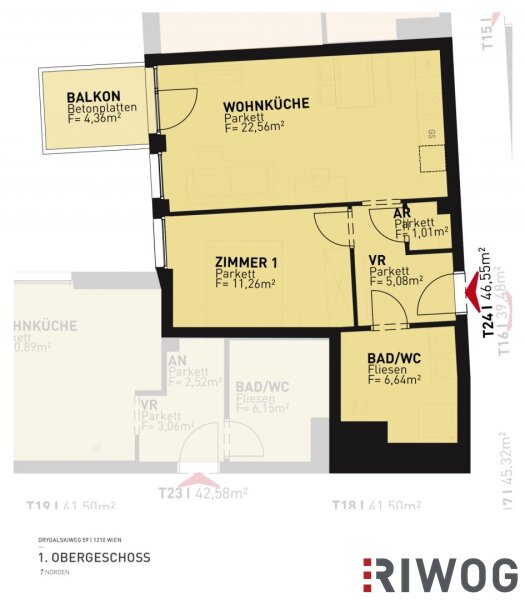 TOP 24 Grundrissplan
