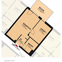 Grundrissplan TOP 29